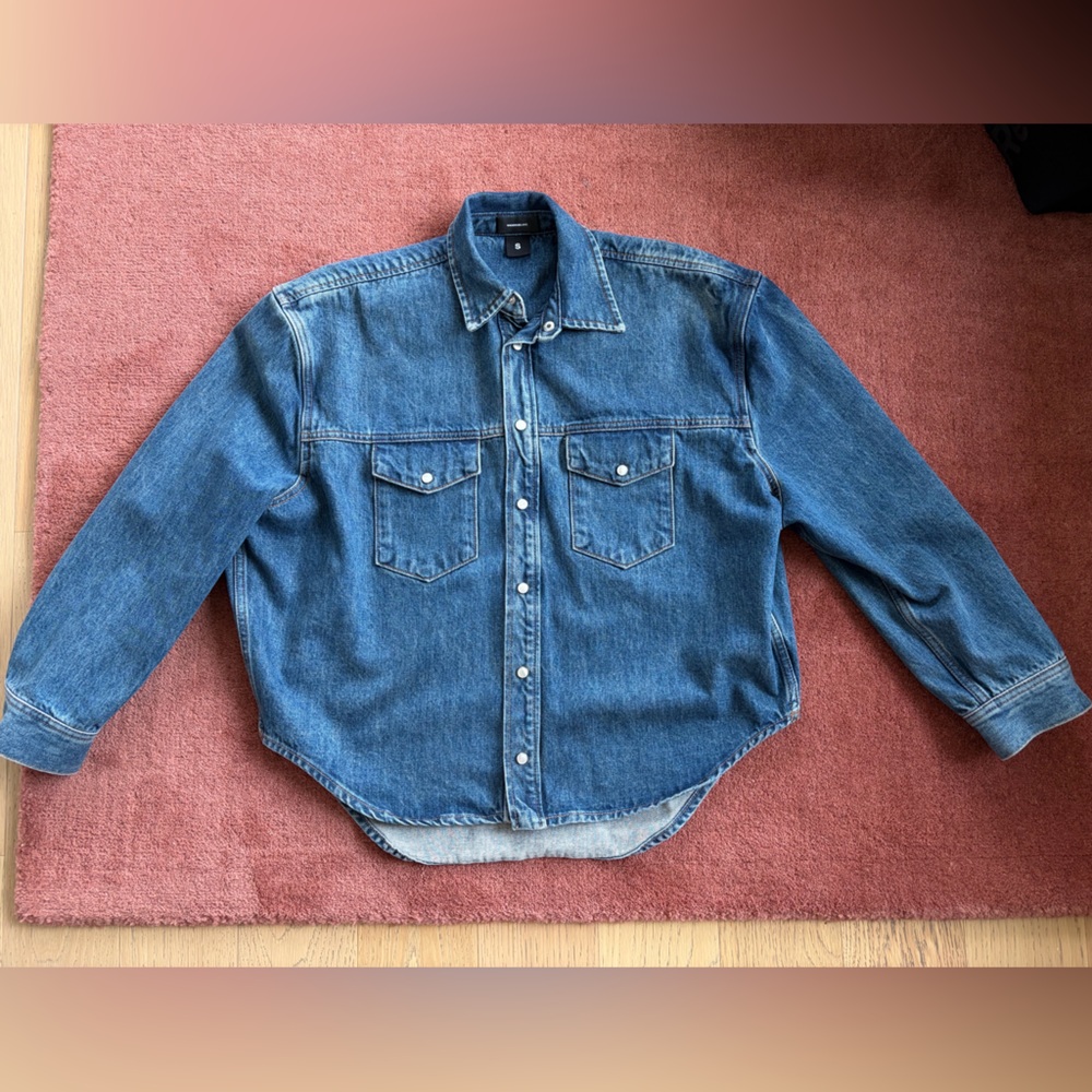 WARDROBE.NYC Blue Denim Jean Jacket